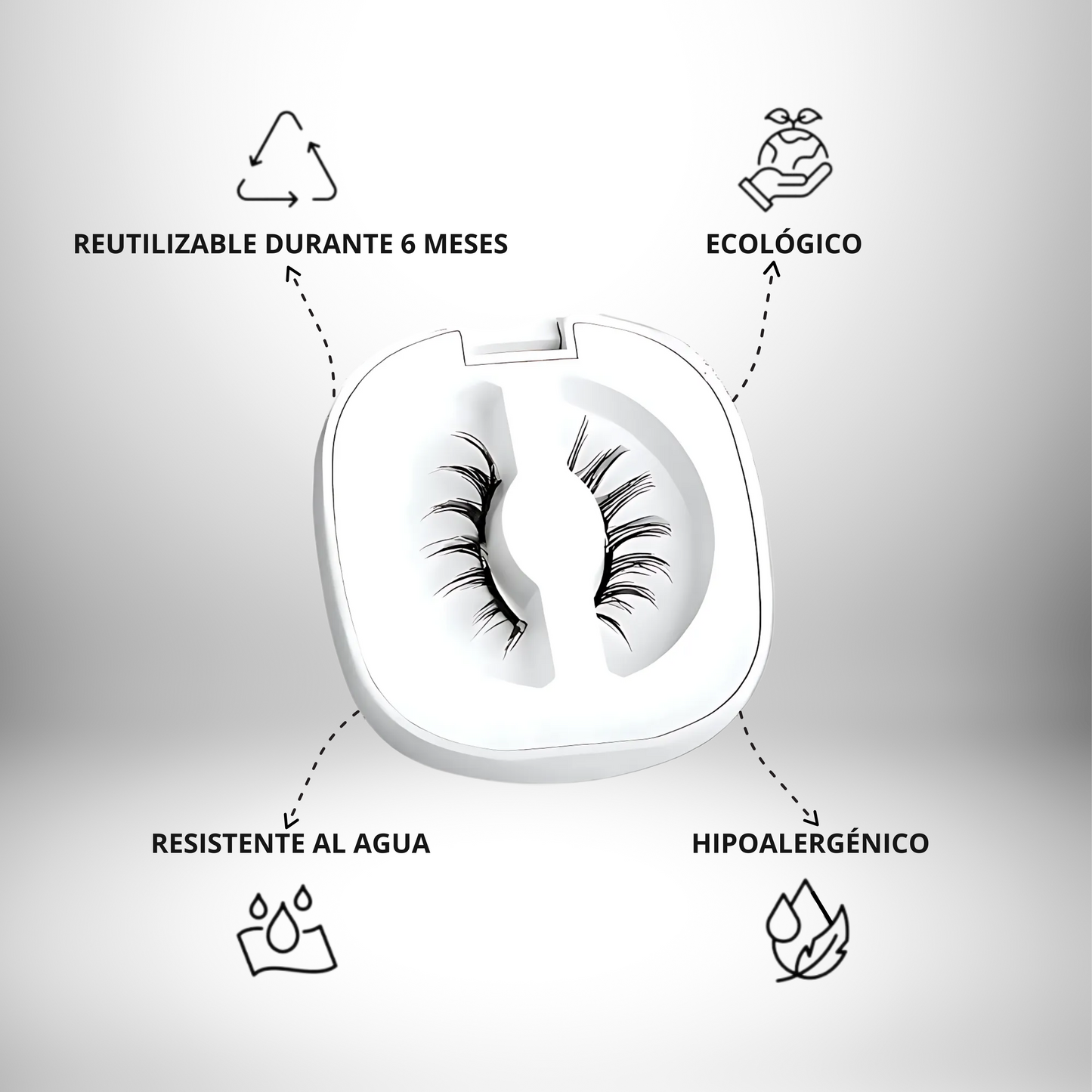 Easyfam | Pestañas magnéticas Easy